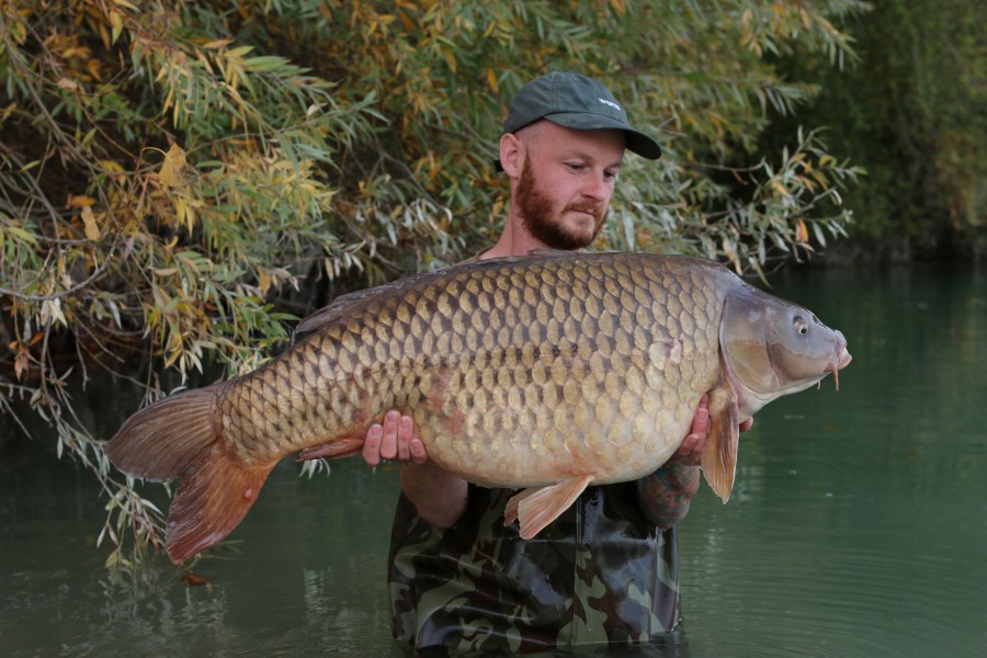 41lb bar of gold for Marcus Leek.