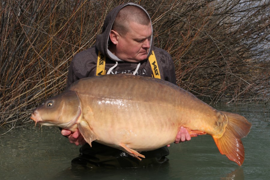 The Box mirror at 52lb 8oz