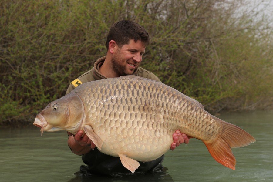 Adam Smith with "The Tish" at 45lb 4oz...