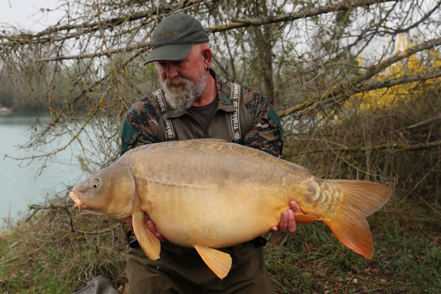 37lb mirror for Danny Hill...