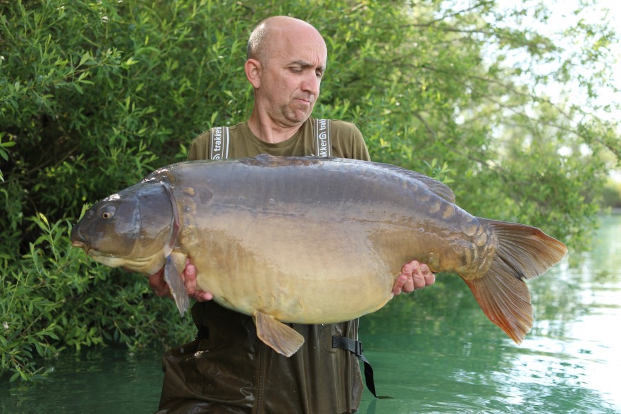 Chris's biggest fish of the week, Two Scale!!