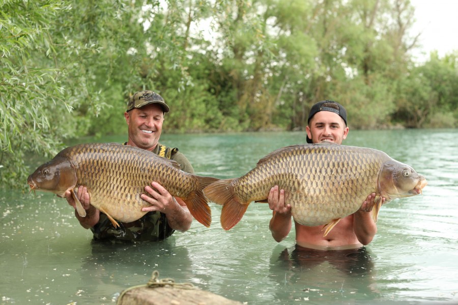 Father and son action! Wicked lads