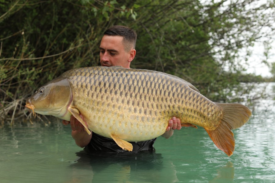 Nick with "Long Common" at 53lb.