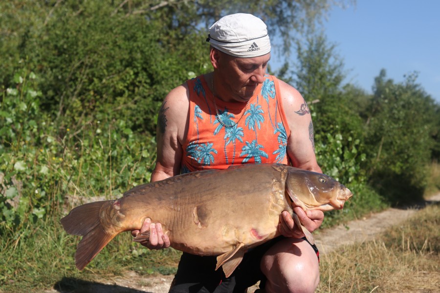 Tony with his new PB