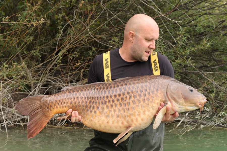 Gav with The Wedge at 50lb 12oz