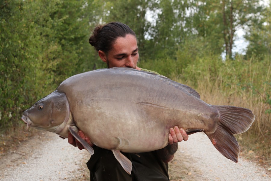 Bradley Oakley with Dylan at 45lb