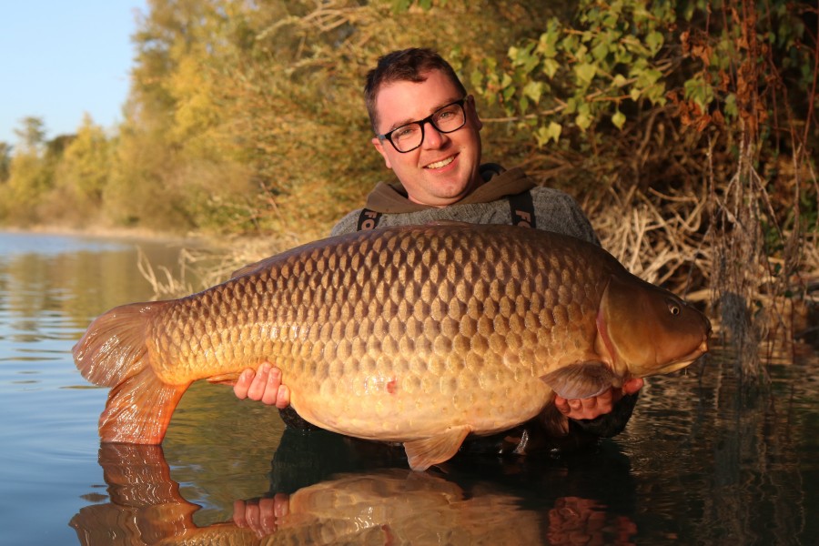 Jacob with the Korda Social Common at 51lb 12oz