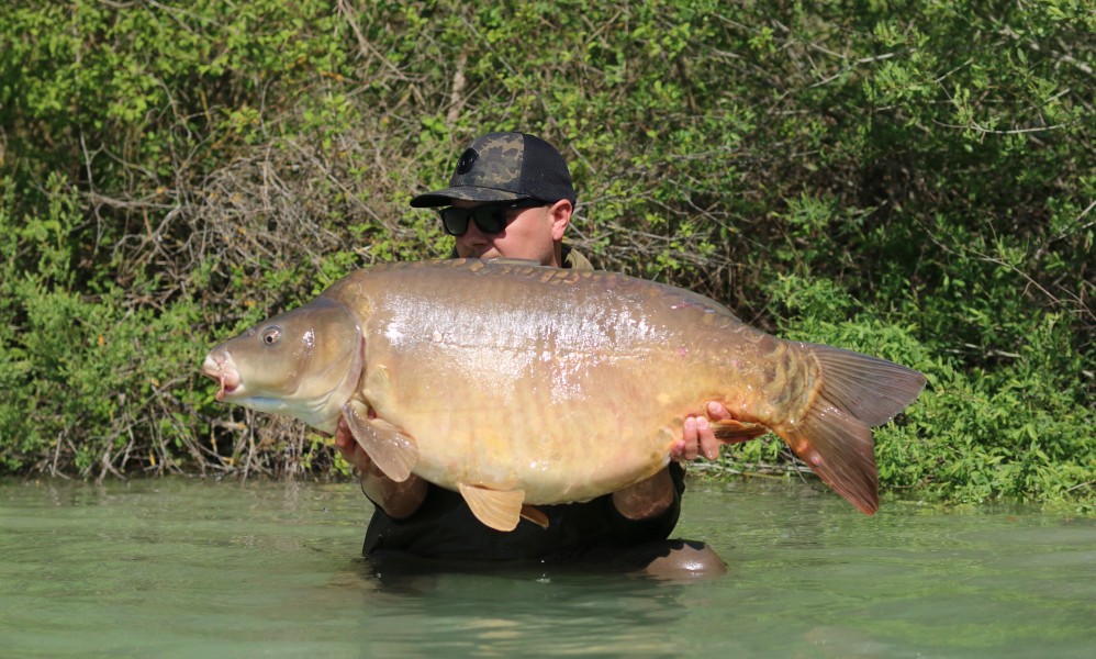 Dave with Errol at 51lb