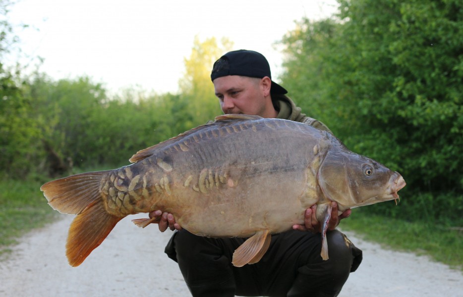 The Model at 47lb