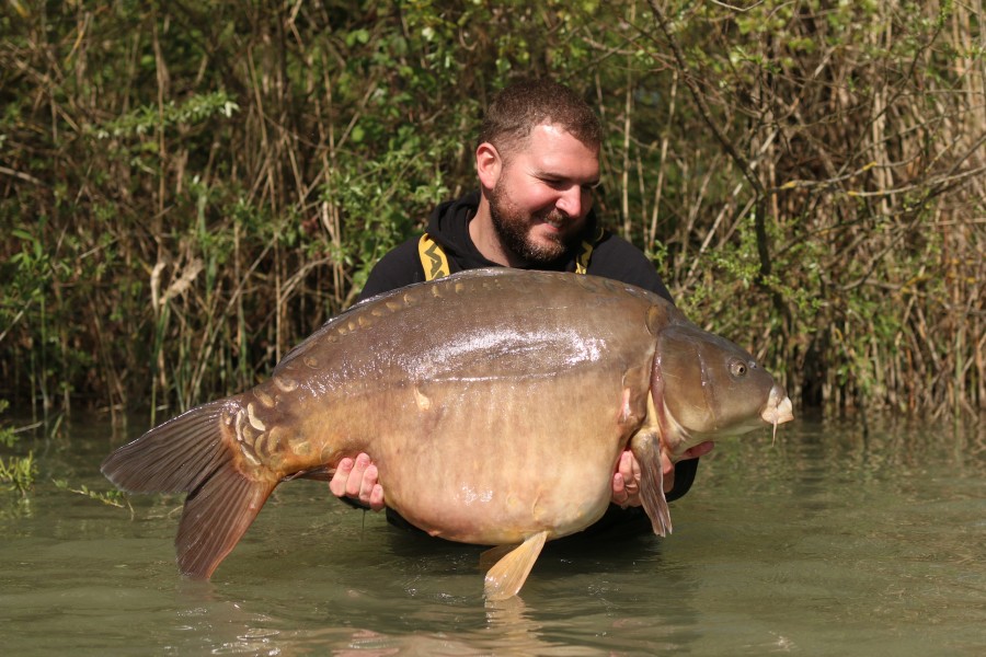 Rob with Mysterio 52lb 12oz