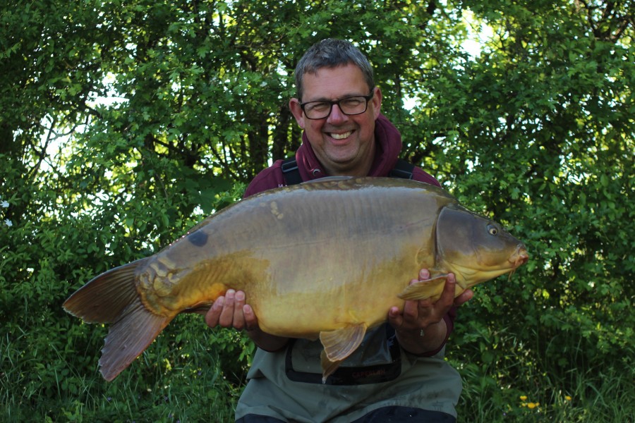 All smiles with Inky at 39lb