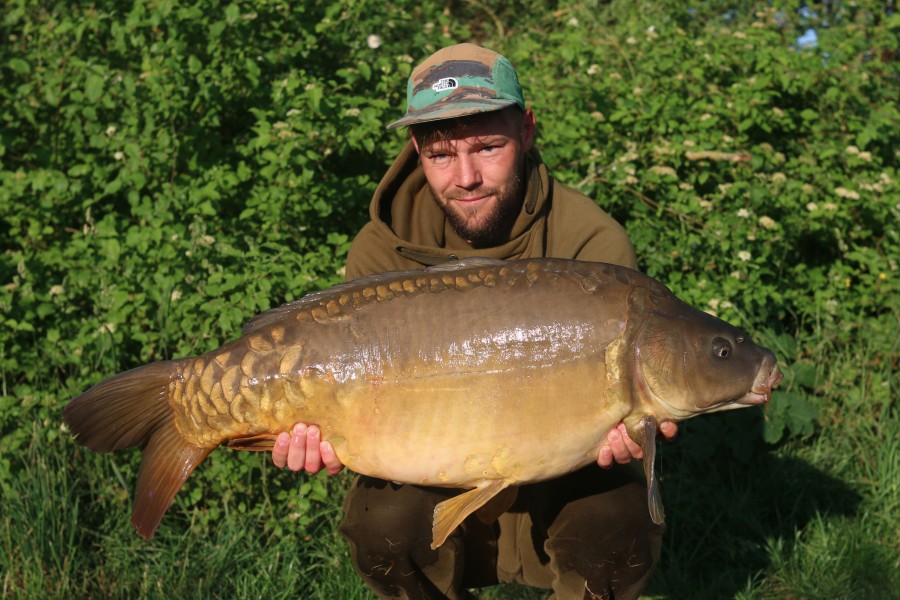 30lb of mirror carp known as Dash