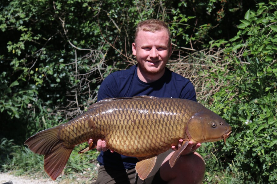 Aiden in Decoy with his biggest of the week