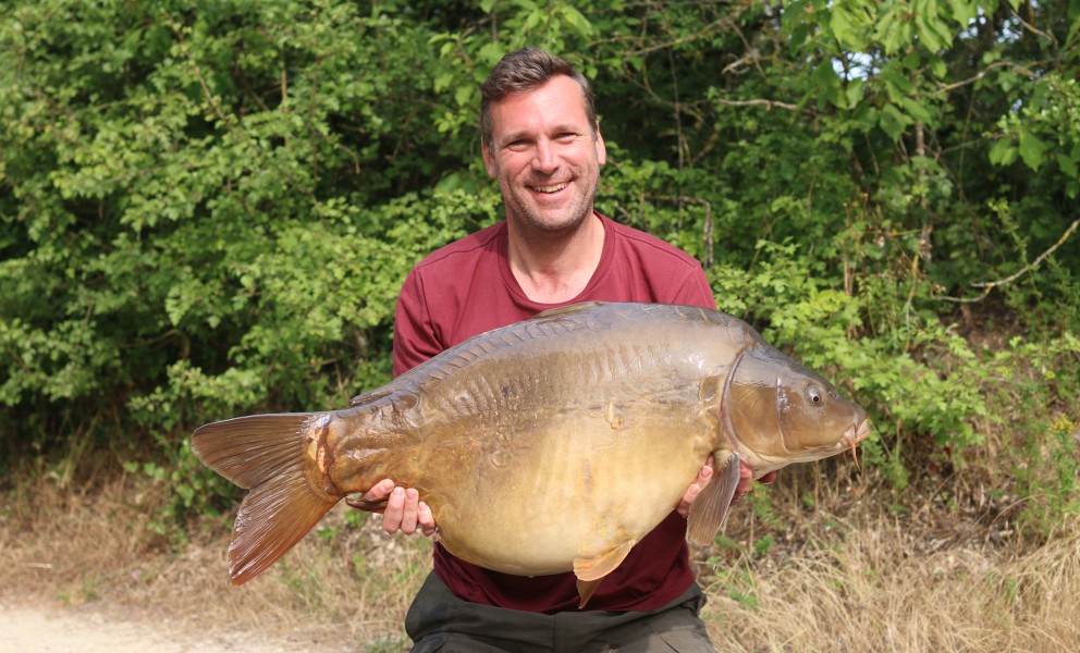 Doug with Lou Lou 39lb 12oz