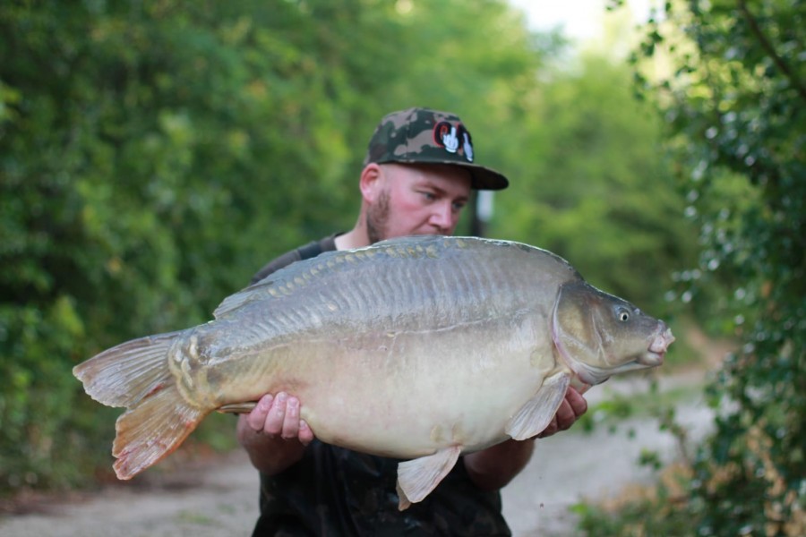 John Goldsmith and Castro at 41lb 2oz