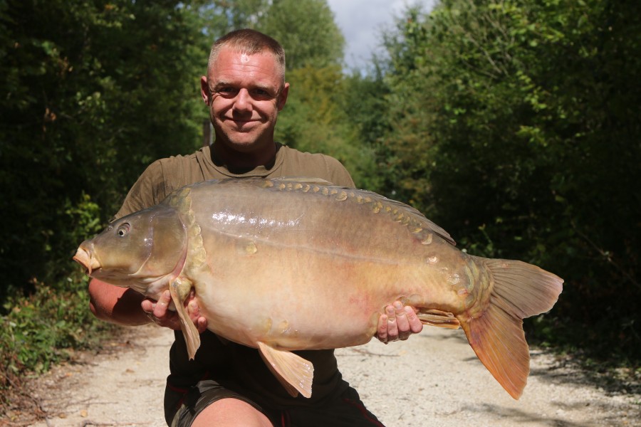 After work weighing 48lb 12oz