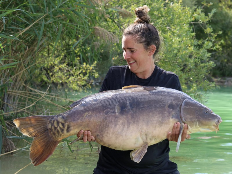 Becky Clarke with Bomber 42lb 6oz