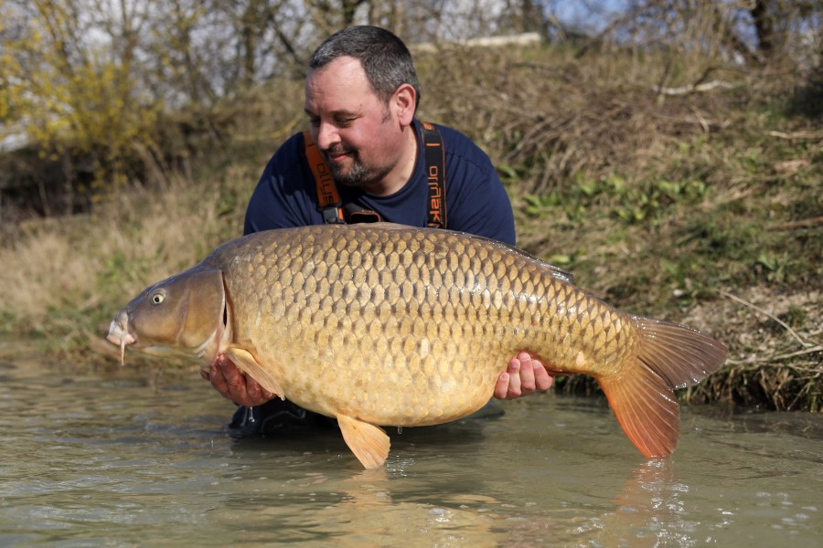 Steve Middleton with ' Breakfast Oclock '  - 49lb.