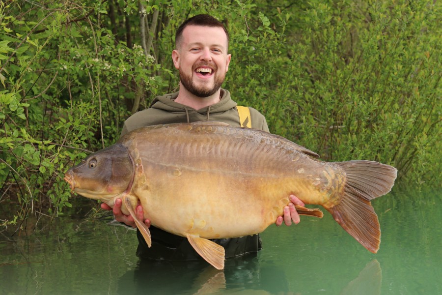 Jake with After Work at 51lb 8oz