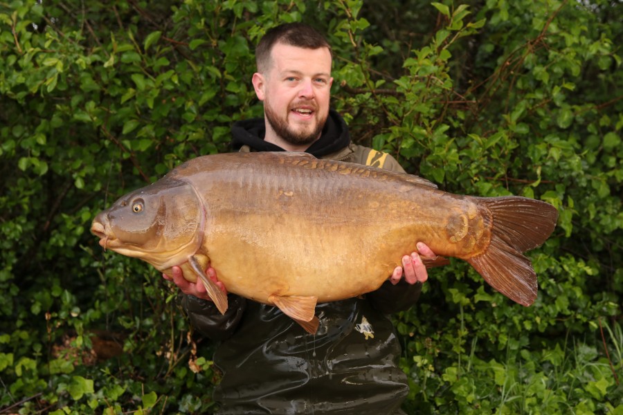 Jake with The Cracker at 43lb
