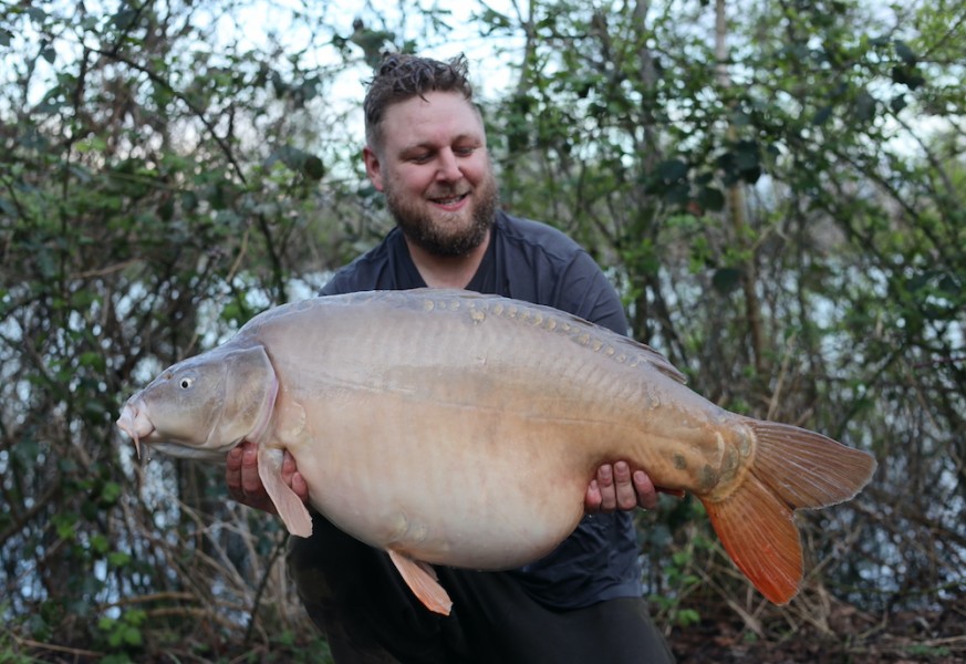 Andrew with Tom's Fish