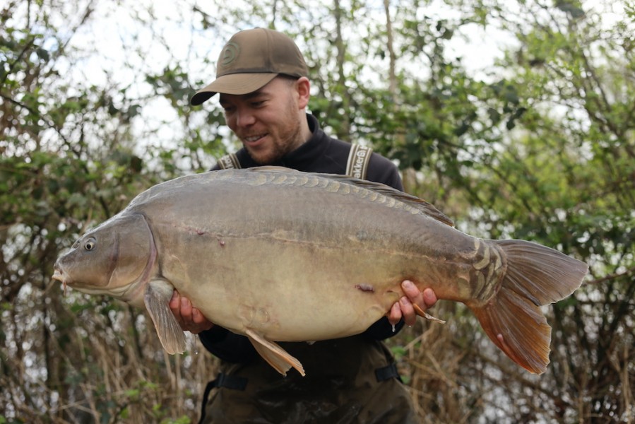 Jake Holt with Mr Mison