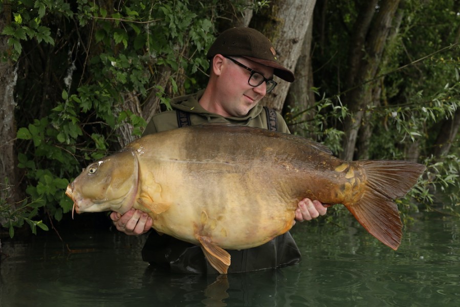 Jacob with 'Frankie'