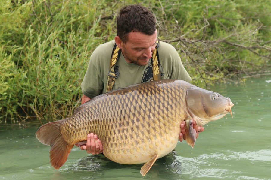 Darren with Nailed at 53lb 8oz