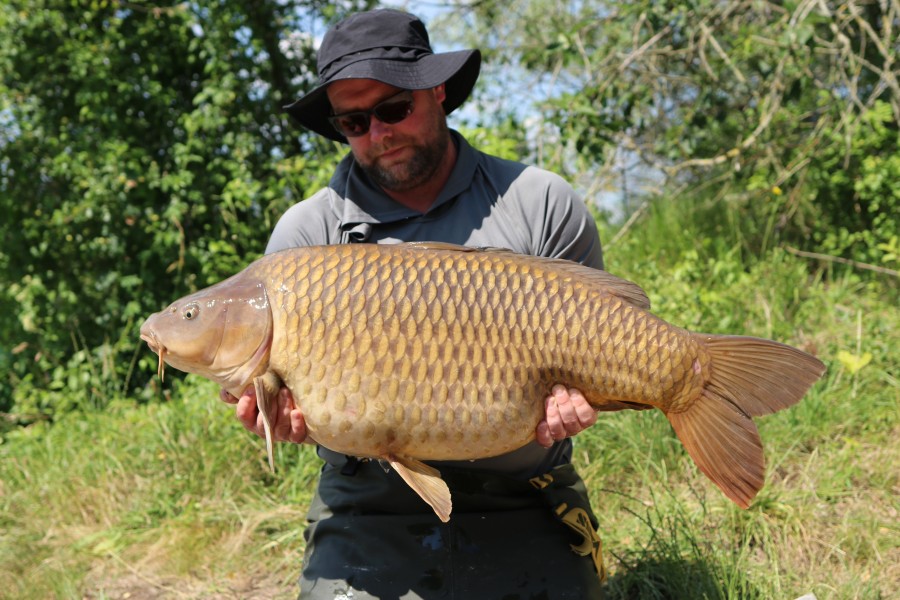 Daniel with Miss Daisy