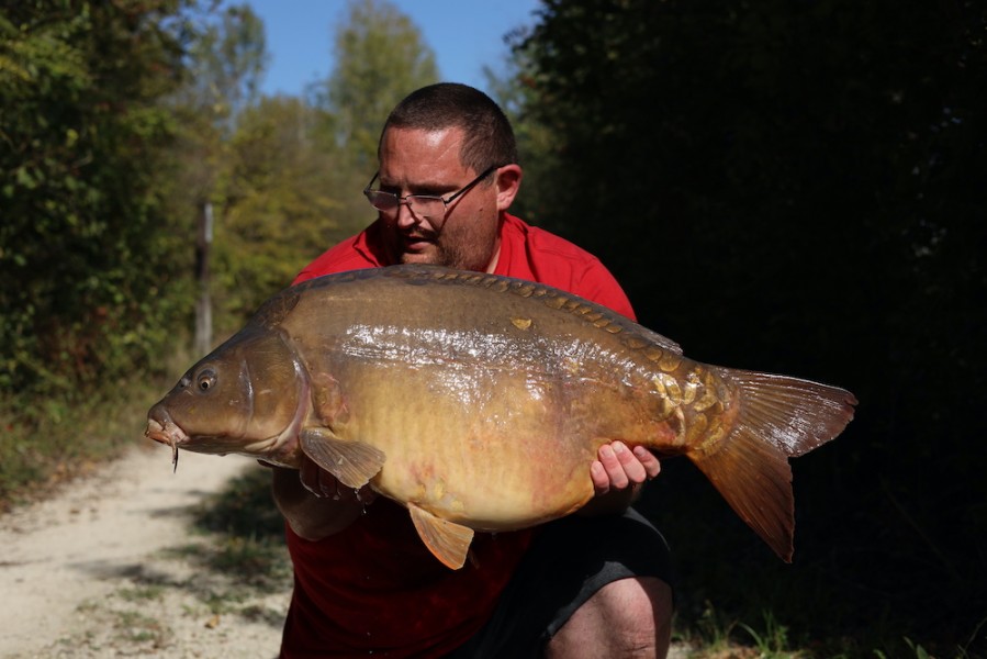 Anthony with Lou Lou