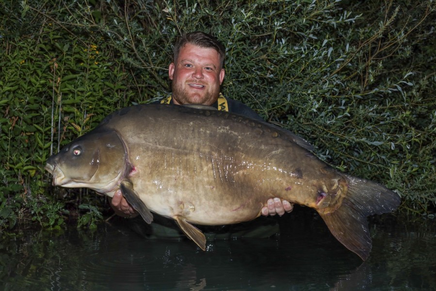 Biggest of the week, Ron's 57lb 8oz