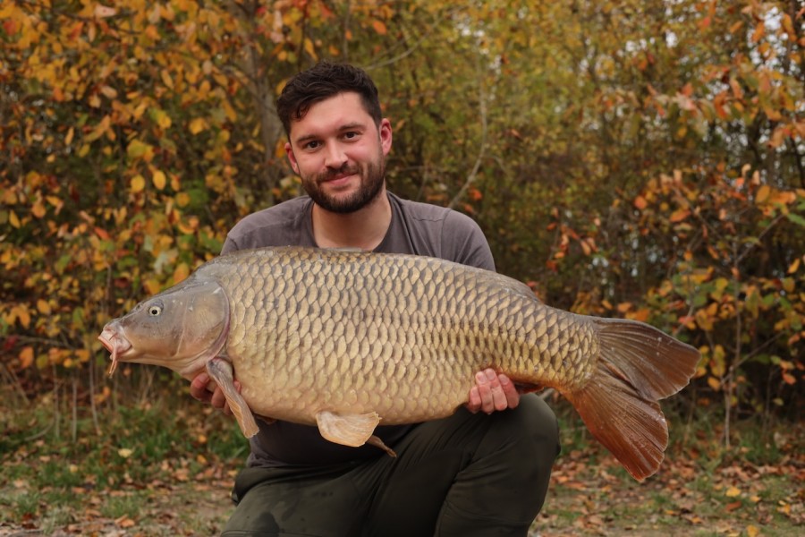 Charley and this 38lb 8oz common