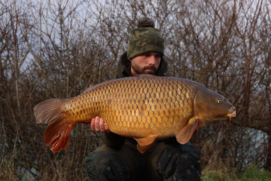Nick settled in Double Boards and caught Flo at 29lb 12oz