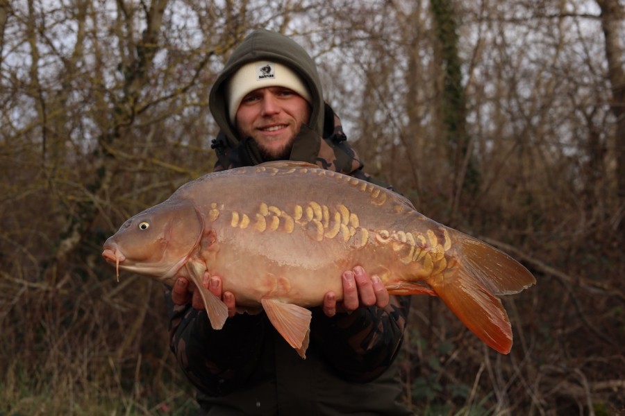 The newly named Squadron Leader at 16lb