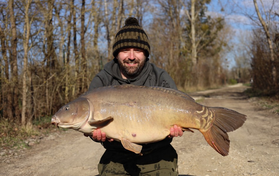 Harry with Mr MIson 40lb